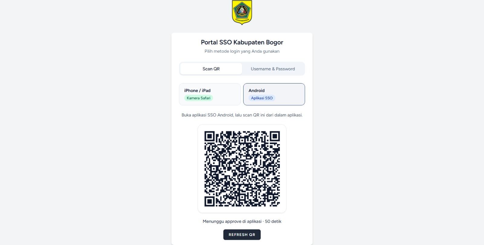SSO QR Login