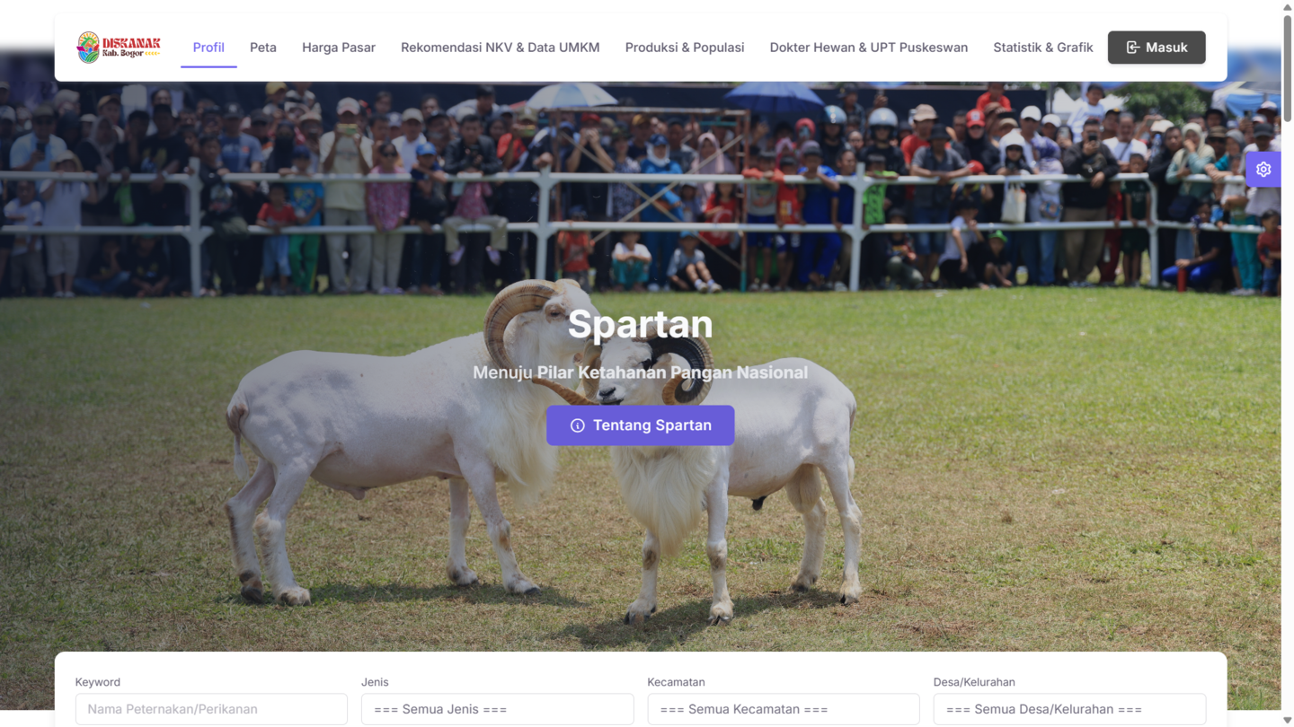 SISTEM PERIZINAN AGRIBISNIS ( SPARTAN )